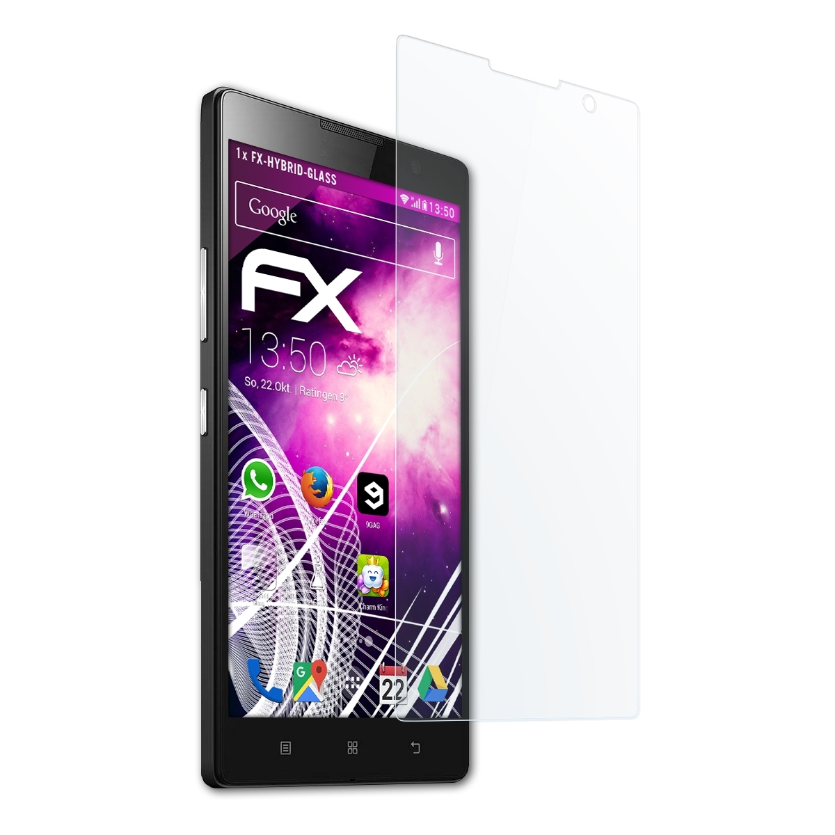 FX-Hybrid-Glass Schutzglas(für Pro) P90 Lenovo ATFOLIX