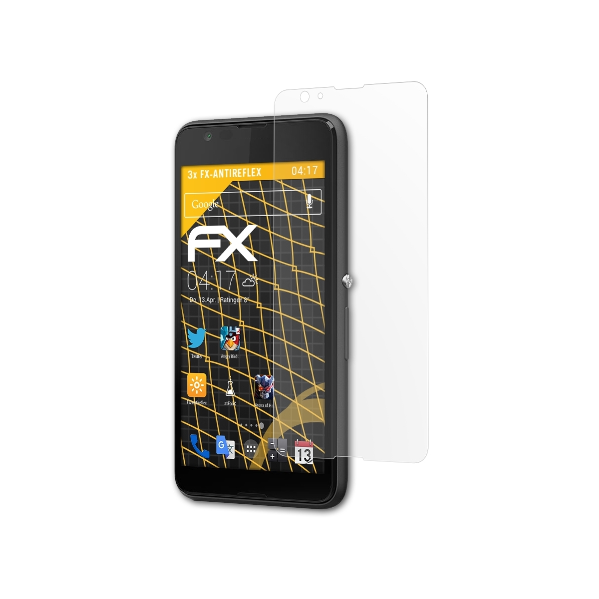 ATFOLIX 3x FX-Antireflex E4g) Displayschutz(für Sony Xperia