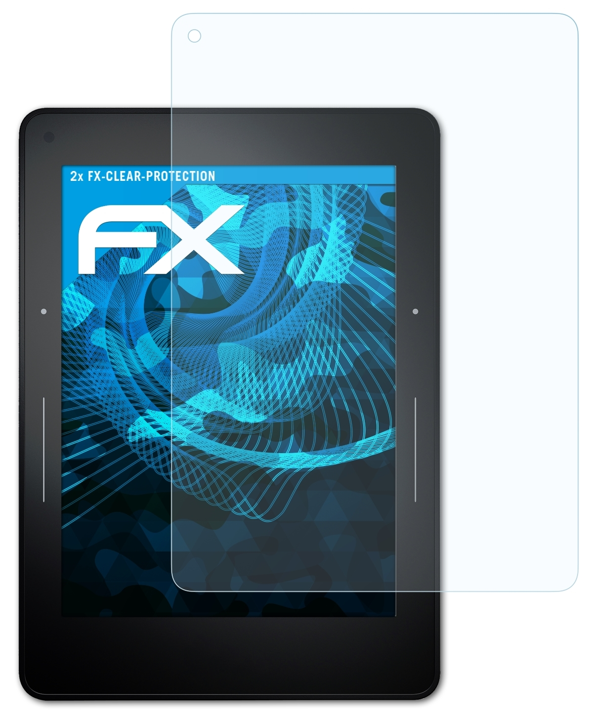 ATFOLIX Displayschutz(für Amazon Voyage) FX-Clear 2x Kindle