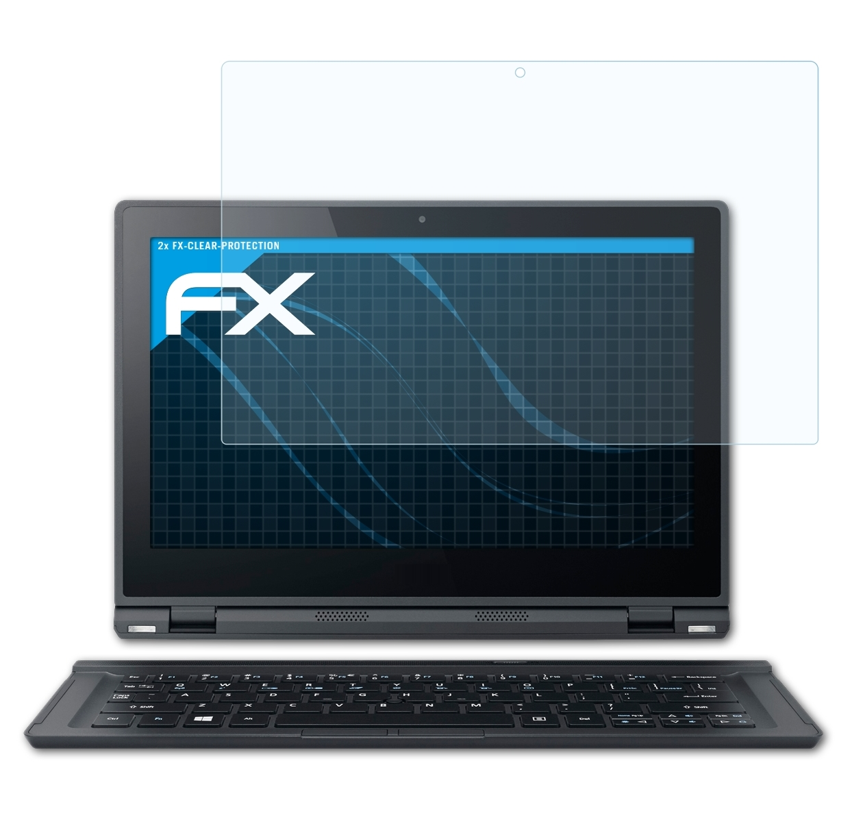 2x Displayschutz(für FX-Clear ATFOLIX Acer Switch Aspire 12)