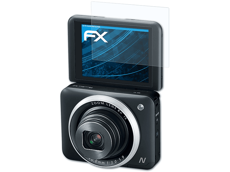 ATFOLIX 3x FX-Clear Displayschutz(für Canon PowerShot N2)