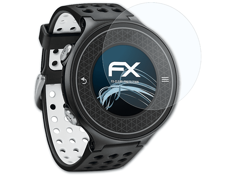 ATFOLIX 3x FX-Clear Displayschutz(für Garmin Approach S6) | Smartwatch Schutzfolien & Gläser