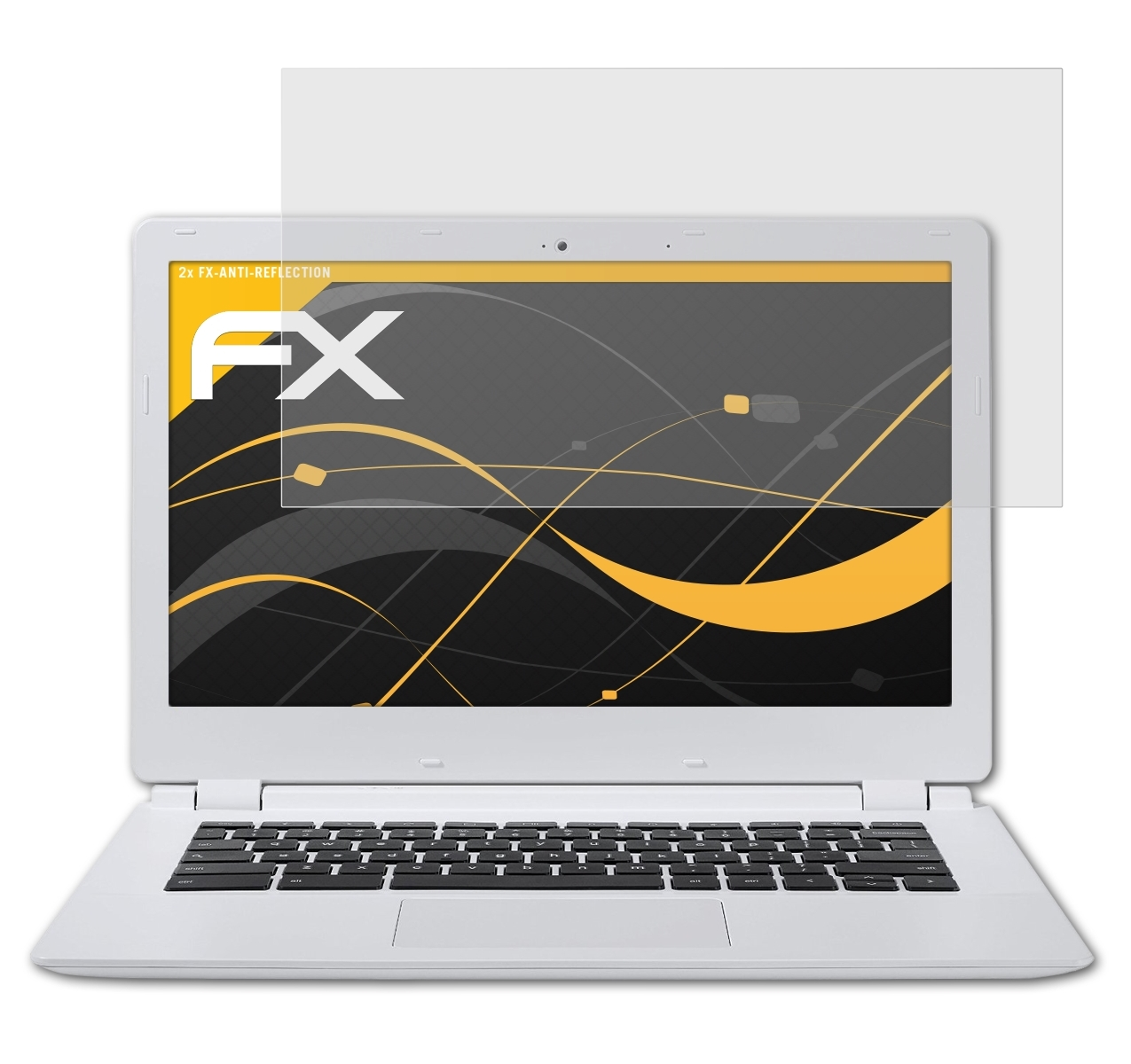 ATFOLIX 2x FX-Antireflex Displayschutz(für (Acer)) Chromebook CB5 Google