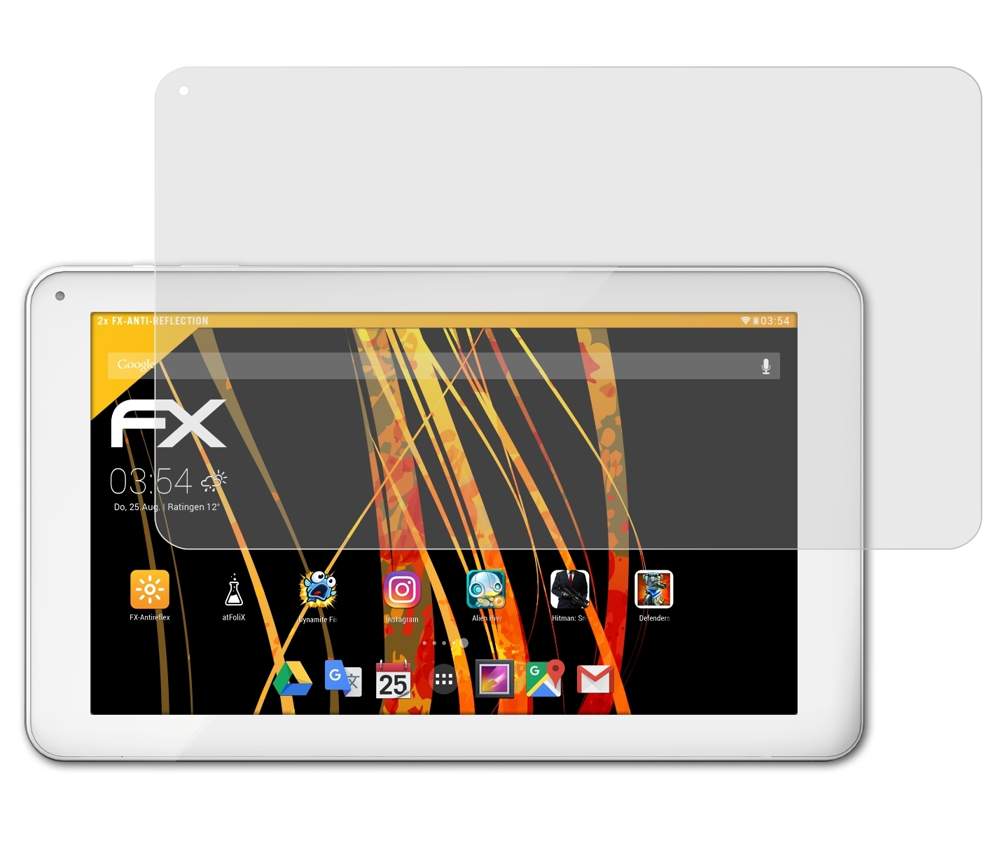 ATFOLIX 2x FX-Antireflex 101b Neon) Displayschutz(für Archos