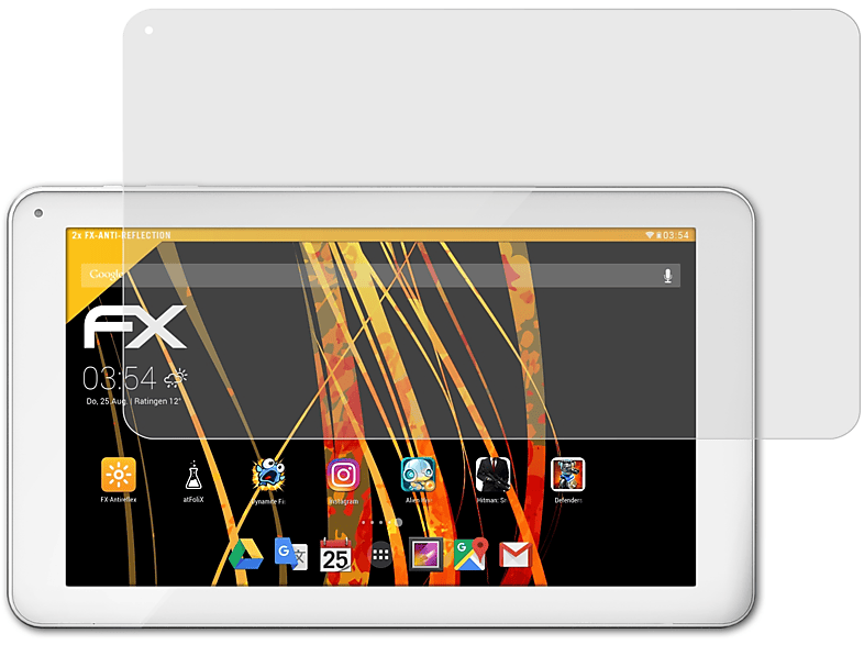 Archos Neon) FX-Antireflex ATFOLIX 101b 2x Displayschutz(für