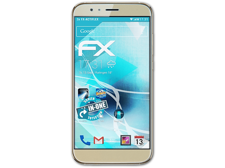 ATFOLIX 3x FX-ActiFleX Displayschutz(für Huawei G8 (GX8))