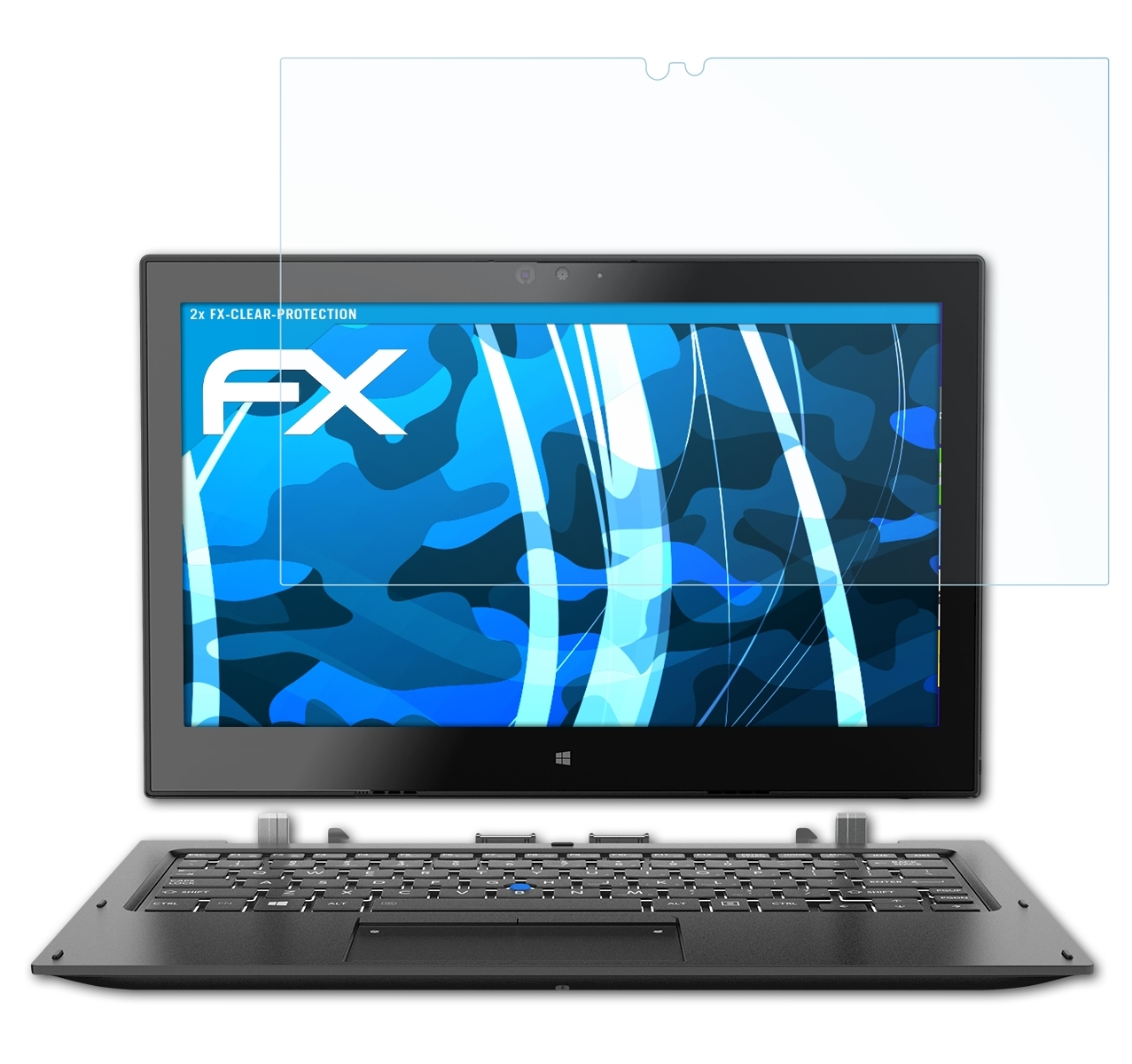 FX-Clear Toshiba 2x ATFOLIX Displayschutz(für Z20t-B-103) Portege