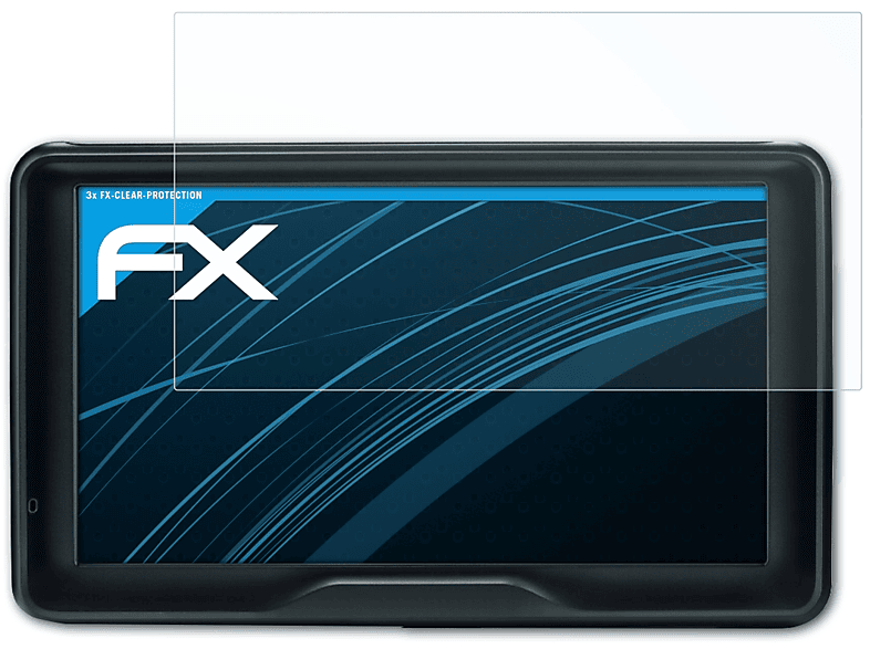 ATFOLIX Garmin Camper 3x Displayschutz(für FX-Clear 760LMT-D)