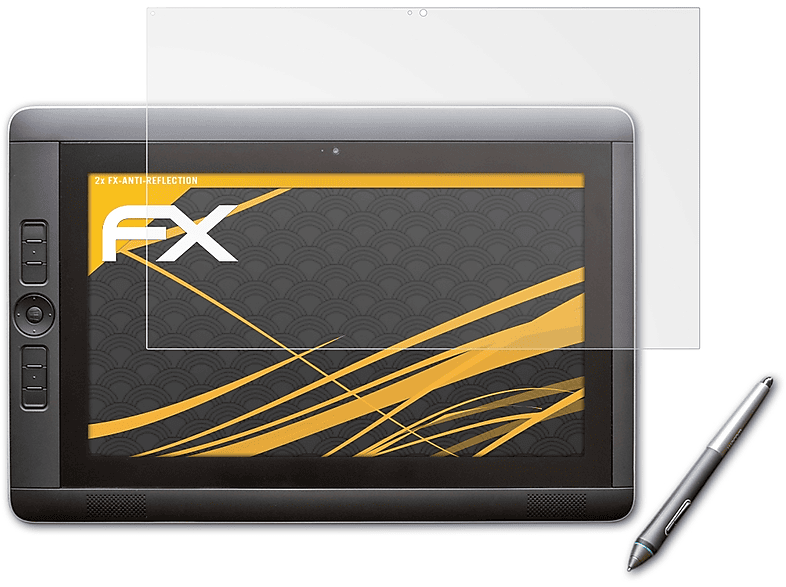 ATFOLIX 2x FX-Antireflex Displayschutz(für Wacom CINTIQ Companion 2)