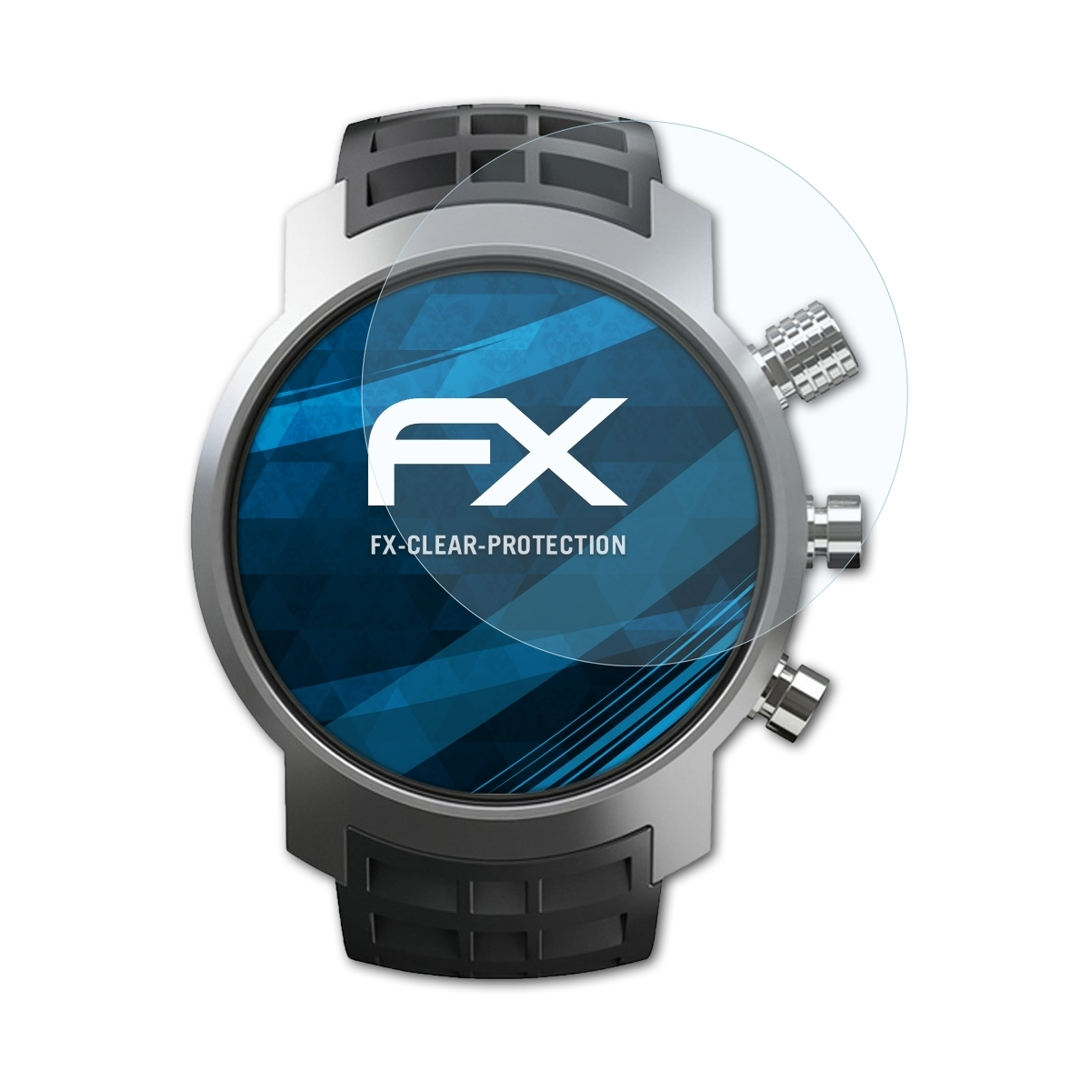 ATFOLIX 3x FX-Clear Displayschutz(für Elementum) Suunto