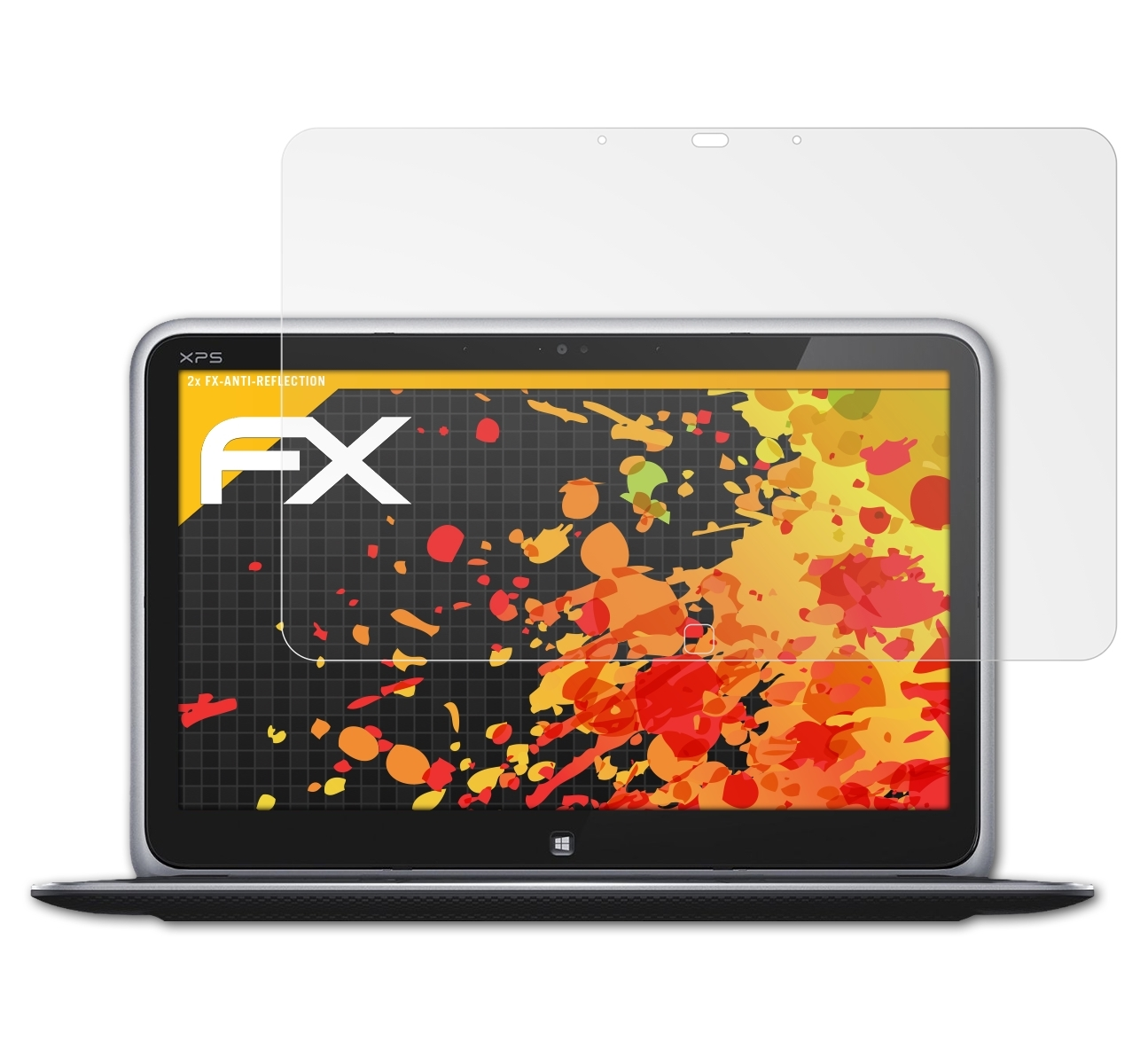 ATFOLIX 2x FX-Antireflex Ultrabook) Displayschutz(für XPS 12 Dell