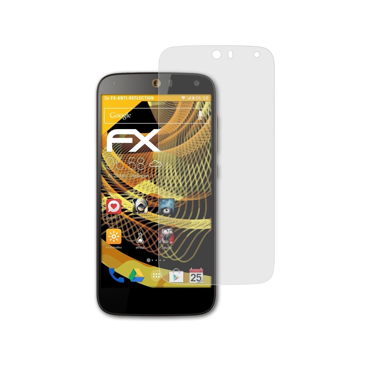 ATFOLIX Displayschutz(für 3x Liquid Z630) Acer FX-Antireflex