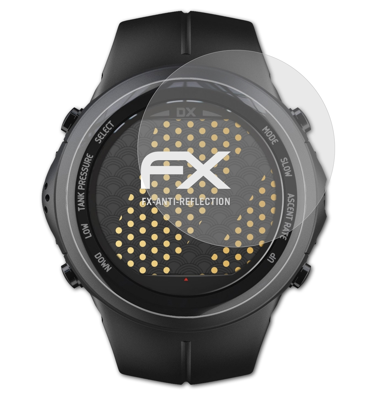 ATFOLIX 3x FX-Antireflex Displayschutz(für DX) Suunto