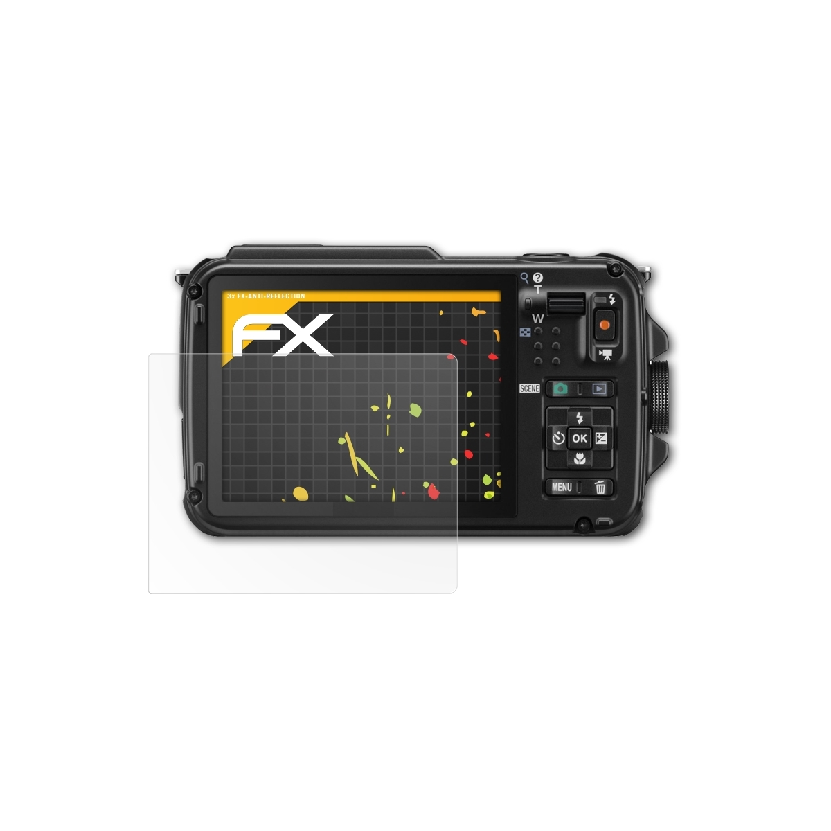 ATFOLIX 3x FX-Antireflex AW110) Nikon Coolpix Displayschutz(für