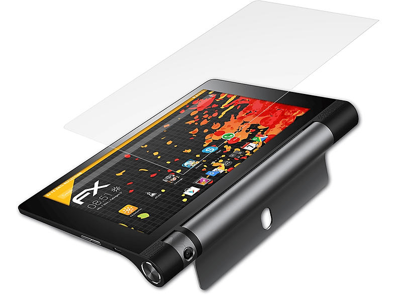 ATFOLIX 2x FX-Antireflex Displayschutz(für Lenovo Yoga Tab 3 8.0)