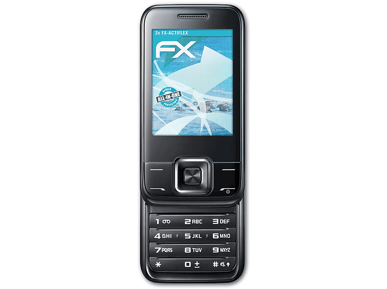 ATFOLIX 3x FX-ActiFleX Displayschutz(für Samsung E2600)
