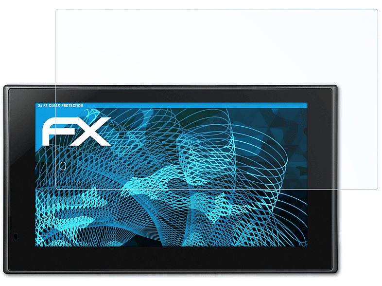 ATFOLIX 3x FX-Clear Displayschutz(für Garmin nüvi 2789 / 2799 (LM / LMT / Plus))