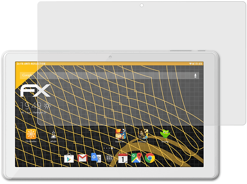 Archos 2x ATFOLIX FX-Antireflex Displayschutz(für 101d Neon)