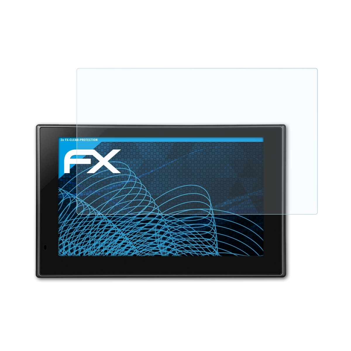 ATFOLIX 3x FX-Clear Displayschutz(für Garmin 2639LMT) nüvi