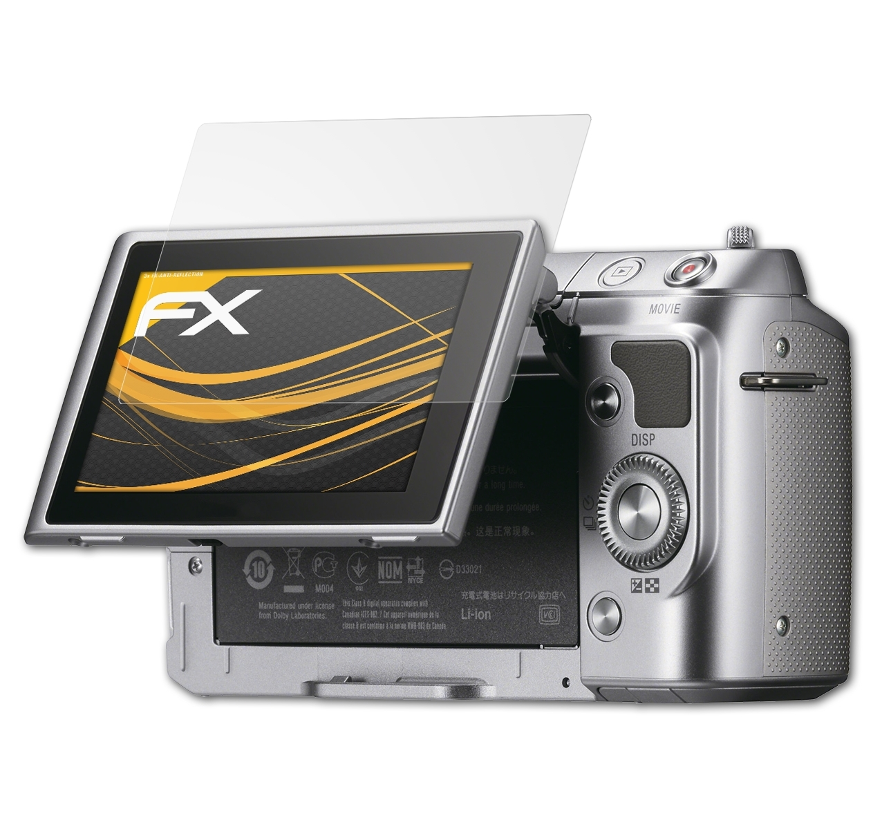 ATFOLIX 3x FX-Antireflex Displayschutz(für Sony NEX-F3)