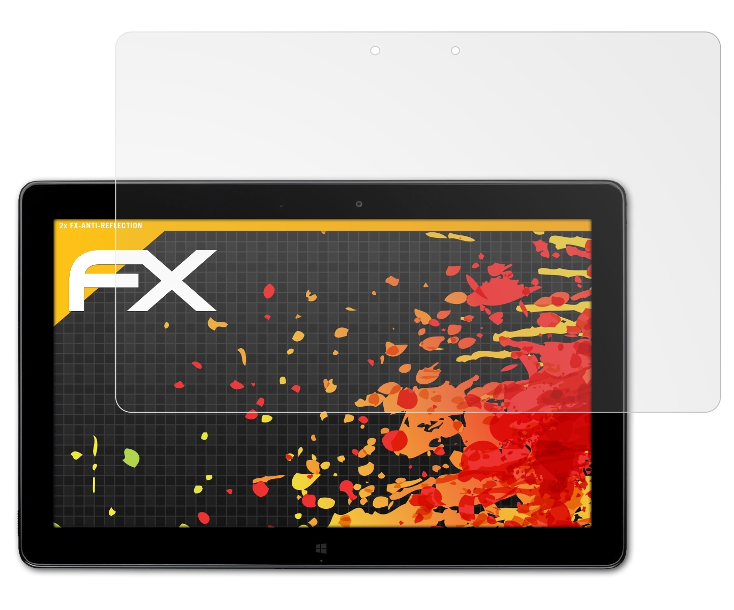 ATFOLIX 2x FX-Antireflex Displayschutz(für TF810C) VivoTab Asus