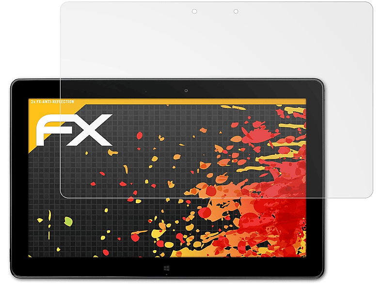 ATFOLIX 2x FX-Antireflex Displayschutz(für Asus VivoTab TF810C) | Tabletschutzfolien