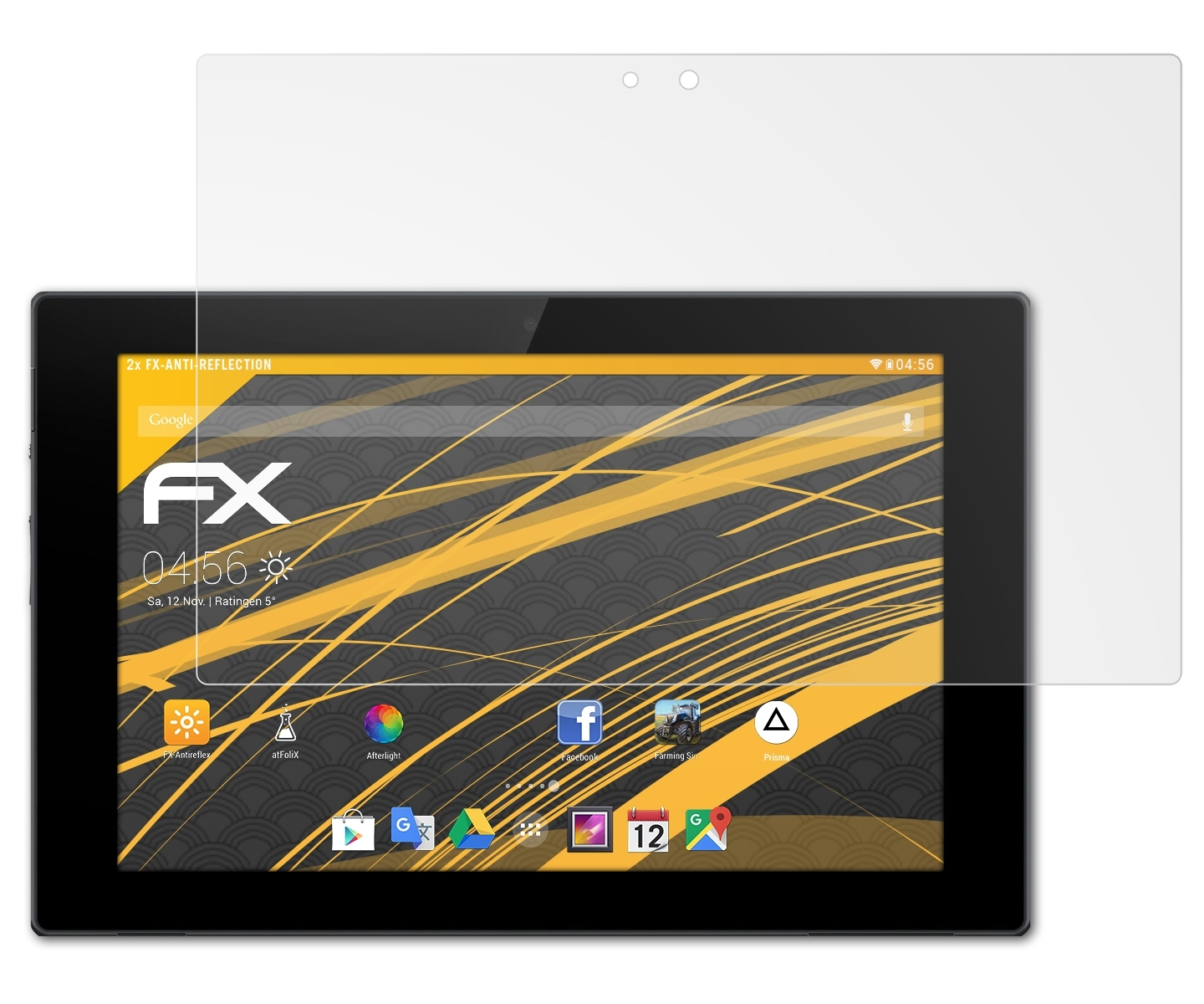 Z) FX-Antireflex Displayschutz(für ATFOLIX Xperia 2x Tablet Sony