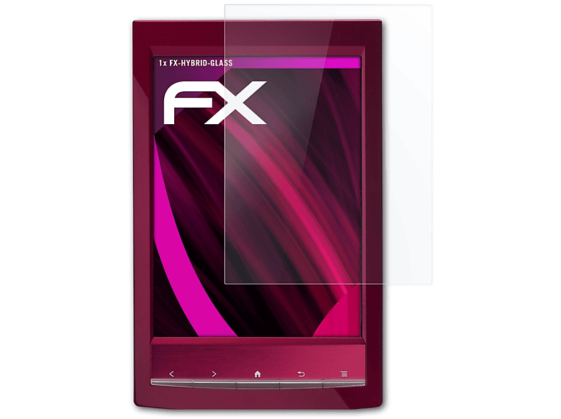 ATFOLIX FX-Hybrid-Glass Schutzglas(für Sony PRS-T1 Reader)