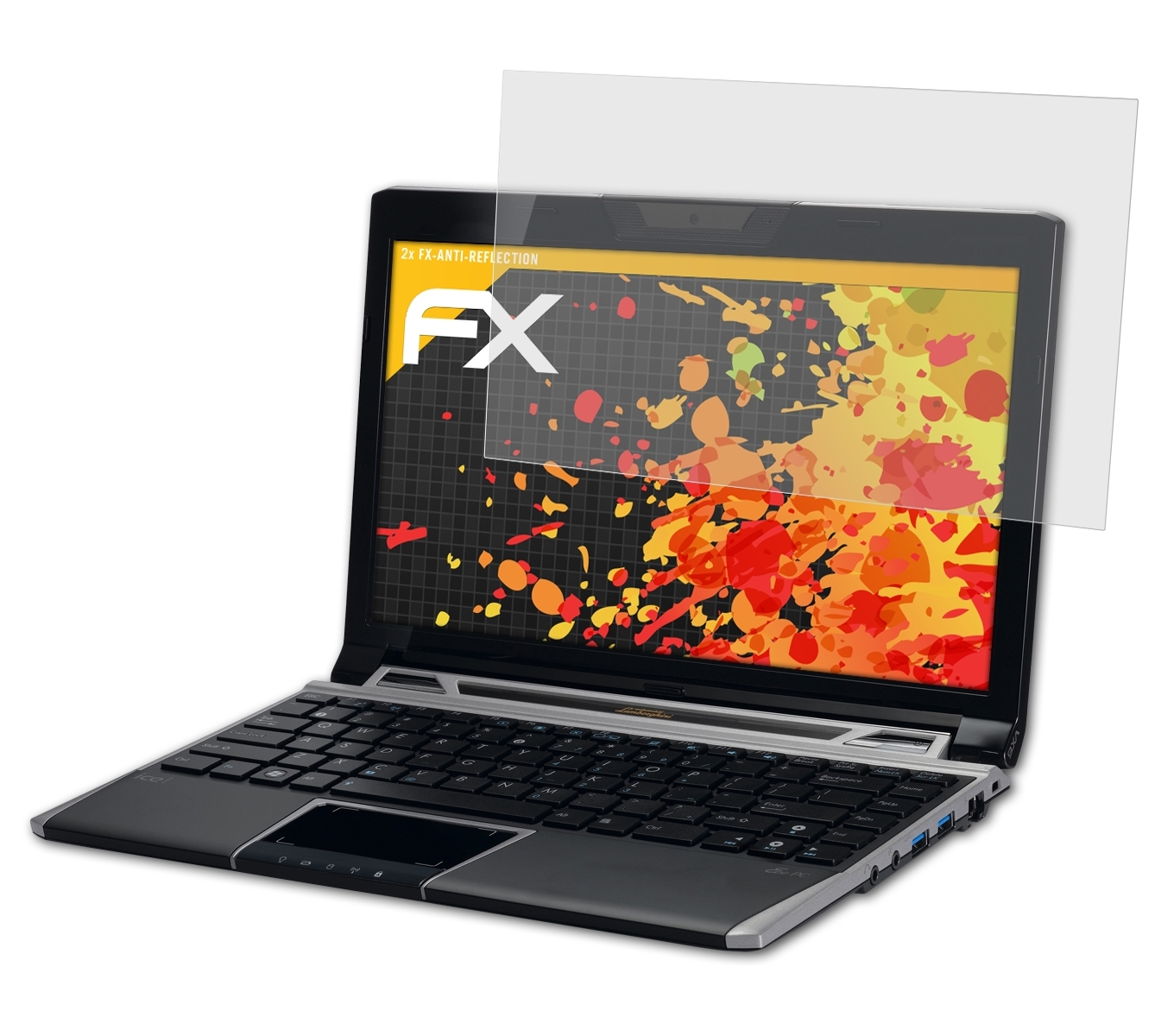 ATFOLIX 2x FX-Antireflex VX6) PC Eee Displayschutz(für Asus