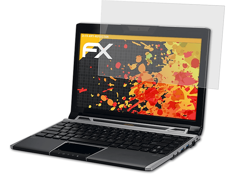 ATFOLIX 2x FX-Antireflex Displayschutz(für VX6) PC Eee Asus