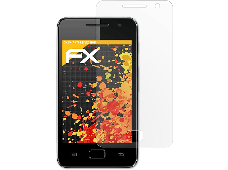 ATFOLIX 3x FX-Antireflex Displayschutz(für Samsung Galaxy S WiFi 3.6)