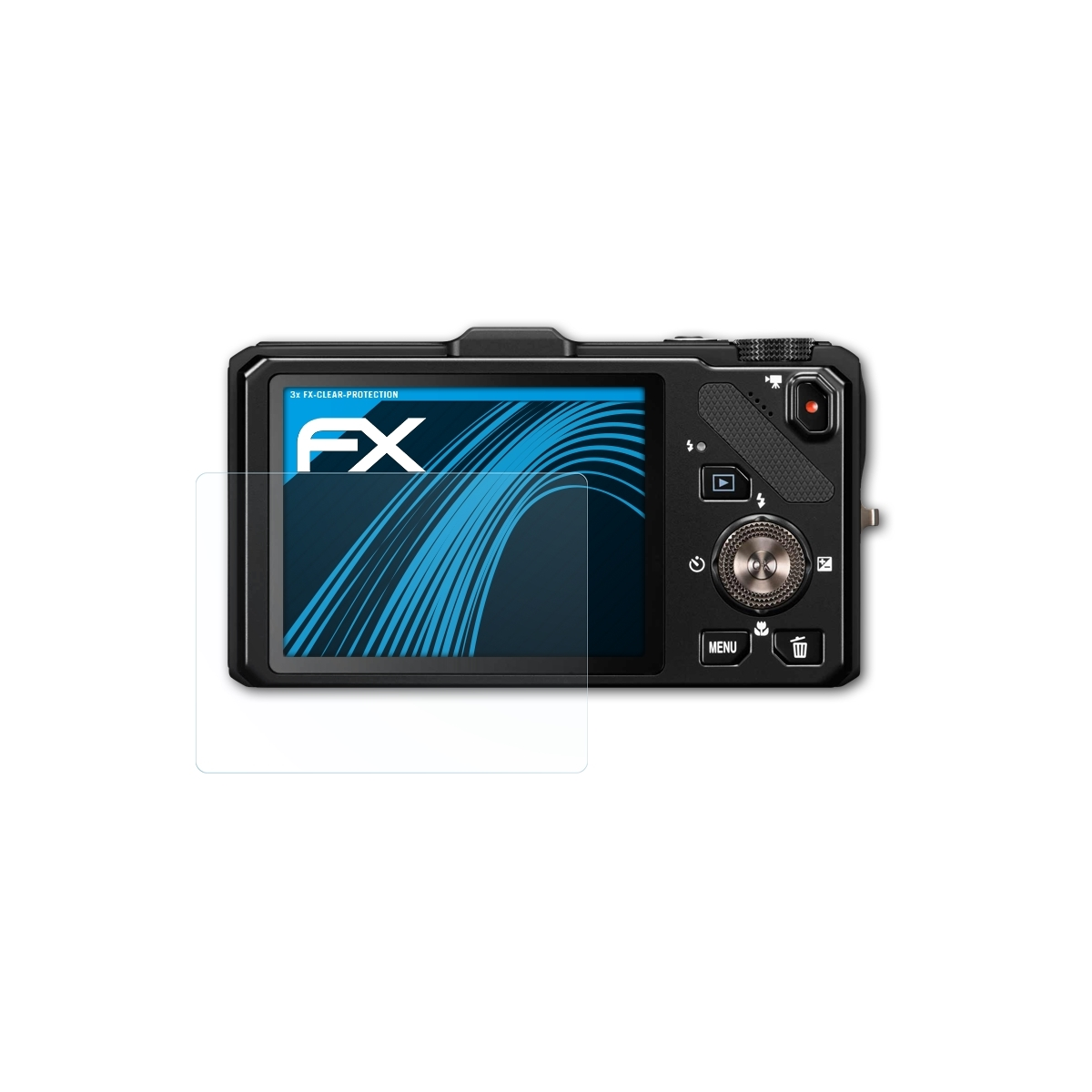 3x ATFOLIX S9300) Nikon FX-Clear Coolpix Displayschutz(für