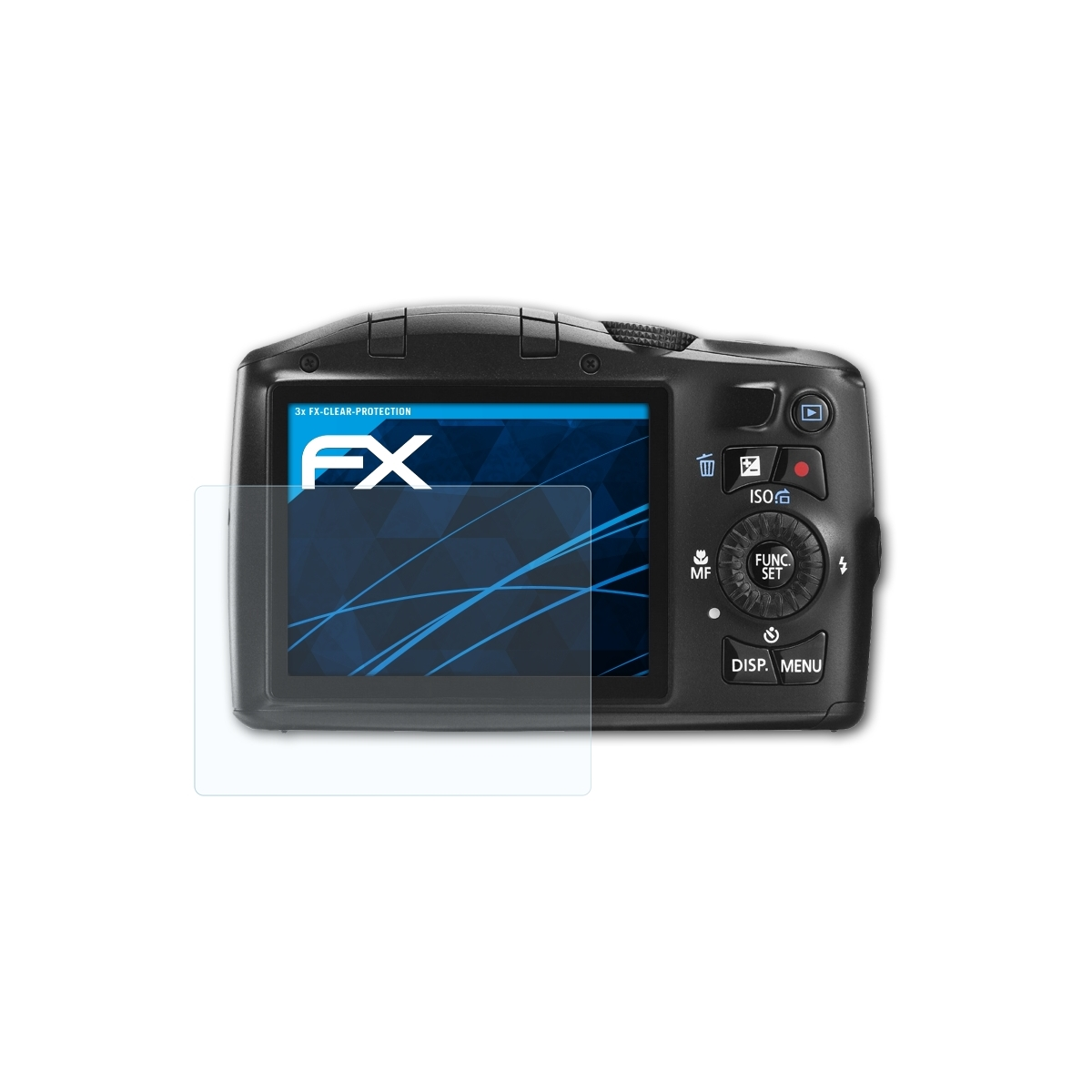 IS) FX-Clear Displayschutz(für ATFOLIX Canon 3x SX150 PowerShot