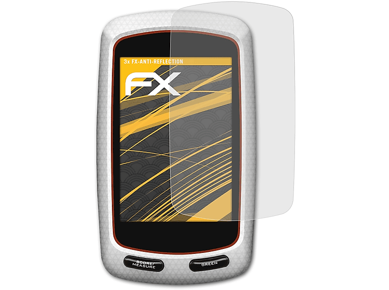 ATFOLIX G7) FX-Antireflex 3x Garmin Displayschutz(für Approach