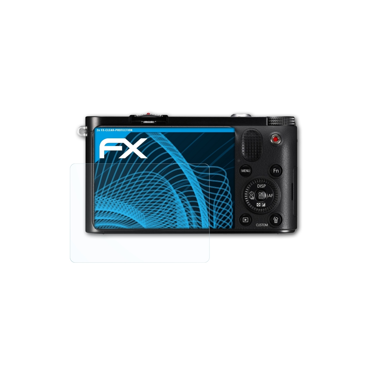 3x Displayschutz(für ATFOLIX NX1000) FX-Clear Samsung