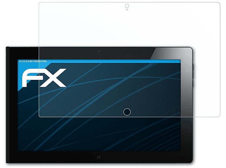 ATFOLIX 2x FX-Clear Displayschutz(für Lenovo ThinkPad Tablet 2)