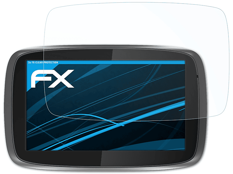 ATFOLIX 3x FX-Clear Displayschutz(für 6000) TomTom Trucker