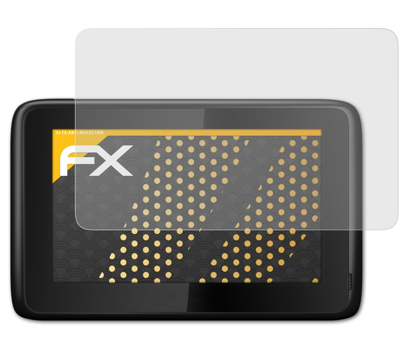 ATFOLIX 3x FX-Antireflex Displayschutz(für TomTom 7150) PRO