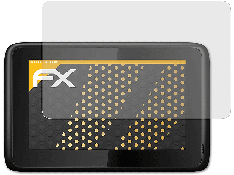 ATFOLIX 3x FX-Antireflex Displayschutz(für TomTom 7150) PRO