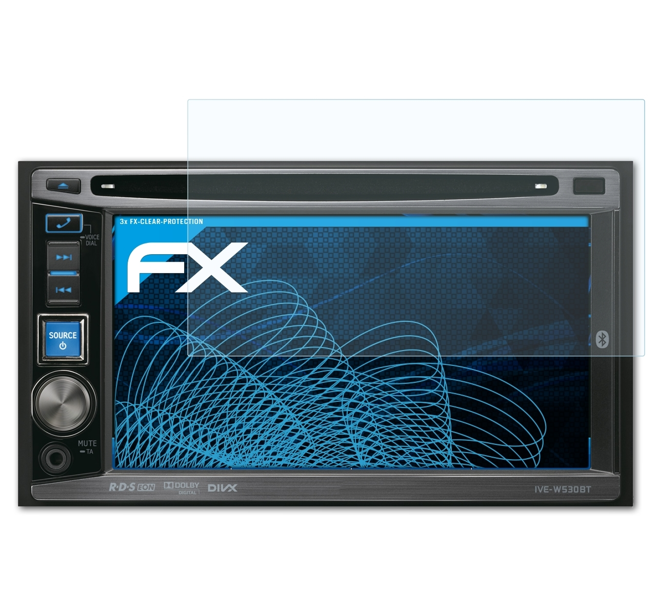 ATFOLIX 3x FX-Clear Displayschutz(für VX402E) Clarion