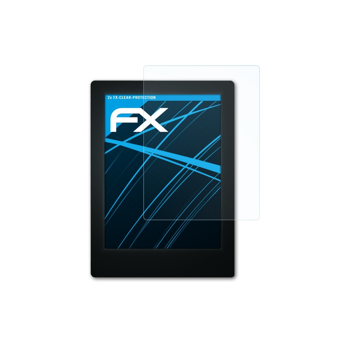 ATFOLIX 2x FX-Clear Displayschutz(für Aura) Kobo