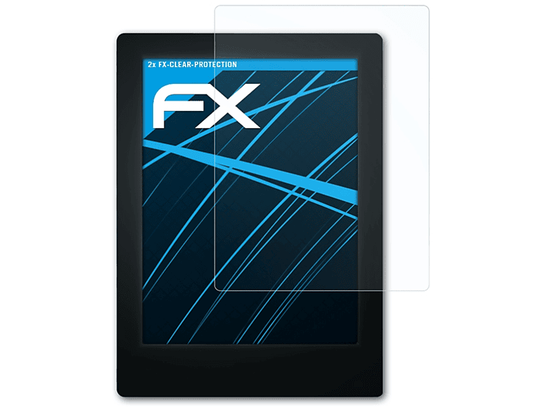 ATFOLIX 2x Aura) Displayschutz(für Kobo FX-Clear