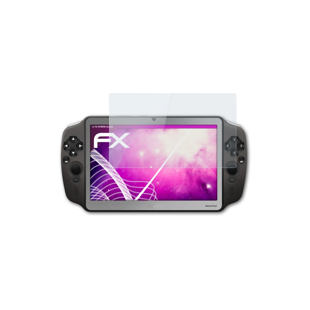 Schutzglas(für (A70GP)) ATFOLIX Archos FX-Hybrid-Glass GamePad