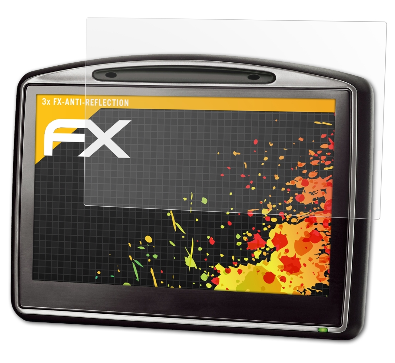 ATFOLIX 3x FX-Antireflex Displayschutz(für TomTom (2009)) GO 7000