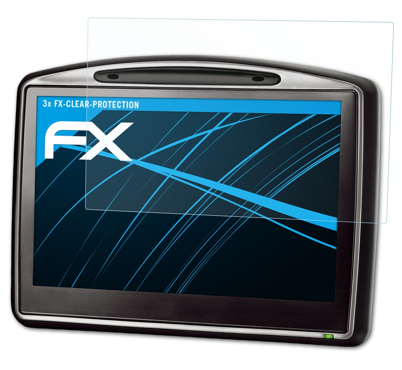 TomTom FX-Clear 3x (2009)) 7000 Displayschutz(für GO ATFOLIX