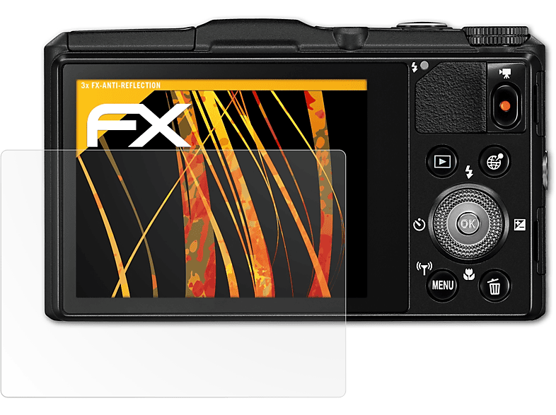 ATFOLIX 3x FX-Antireflex Coolpix S9700) Nikon Displayschutz(für