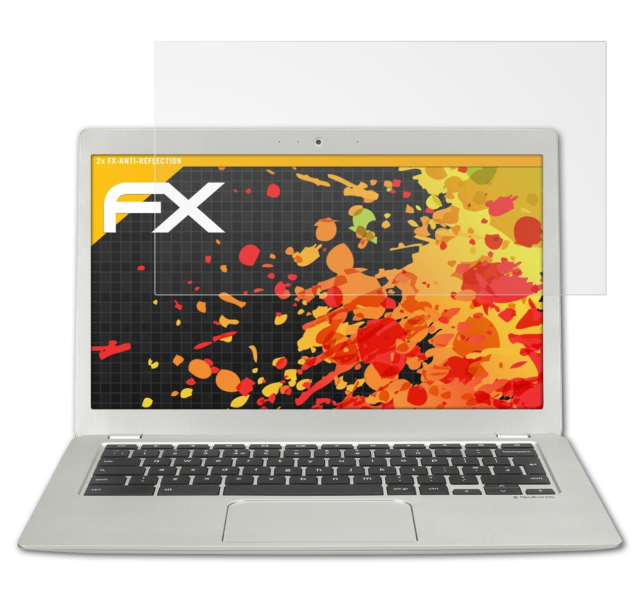 Inch) (13.3 ATFOLIX Displayschutz(für 2x Google (Toshiba)) FX-Antireflex Chromebook 2