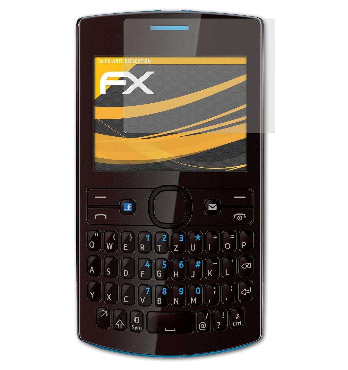 FX-Antireflex 3x ATFOLIX Asha Nokia 205) Displayschutz(für