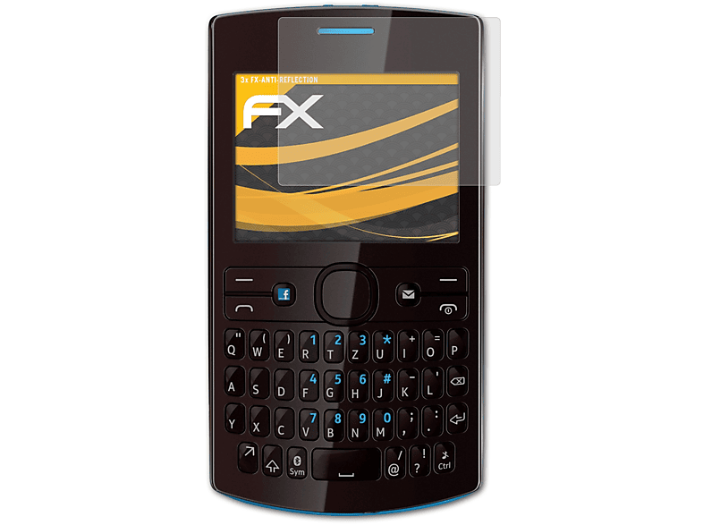 FX-Antireflex Asha 3x Nokia ATFOLIX Displayschutz(für 205)