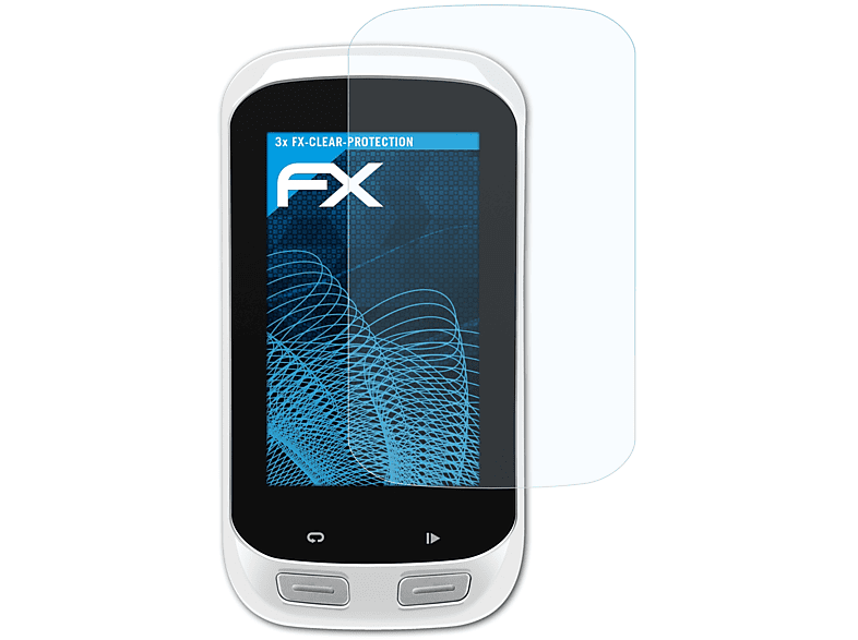 ATFOLIX 3x FX-Clear Garmin Explore 1000) Edge Displayschutz(für